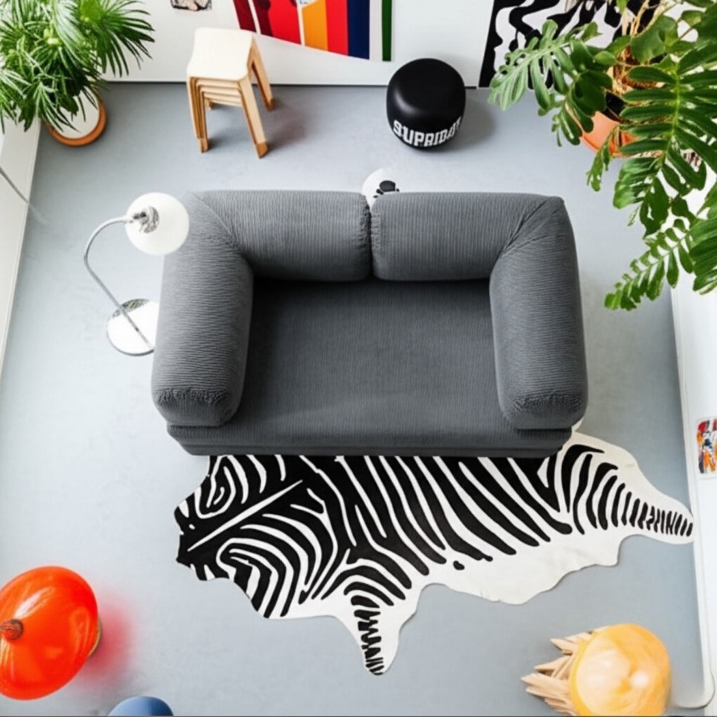 Olio Antrachite Modular Sofa