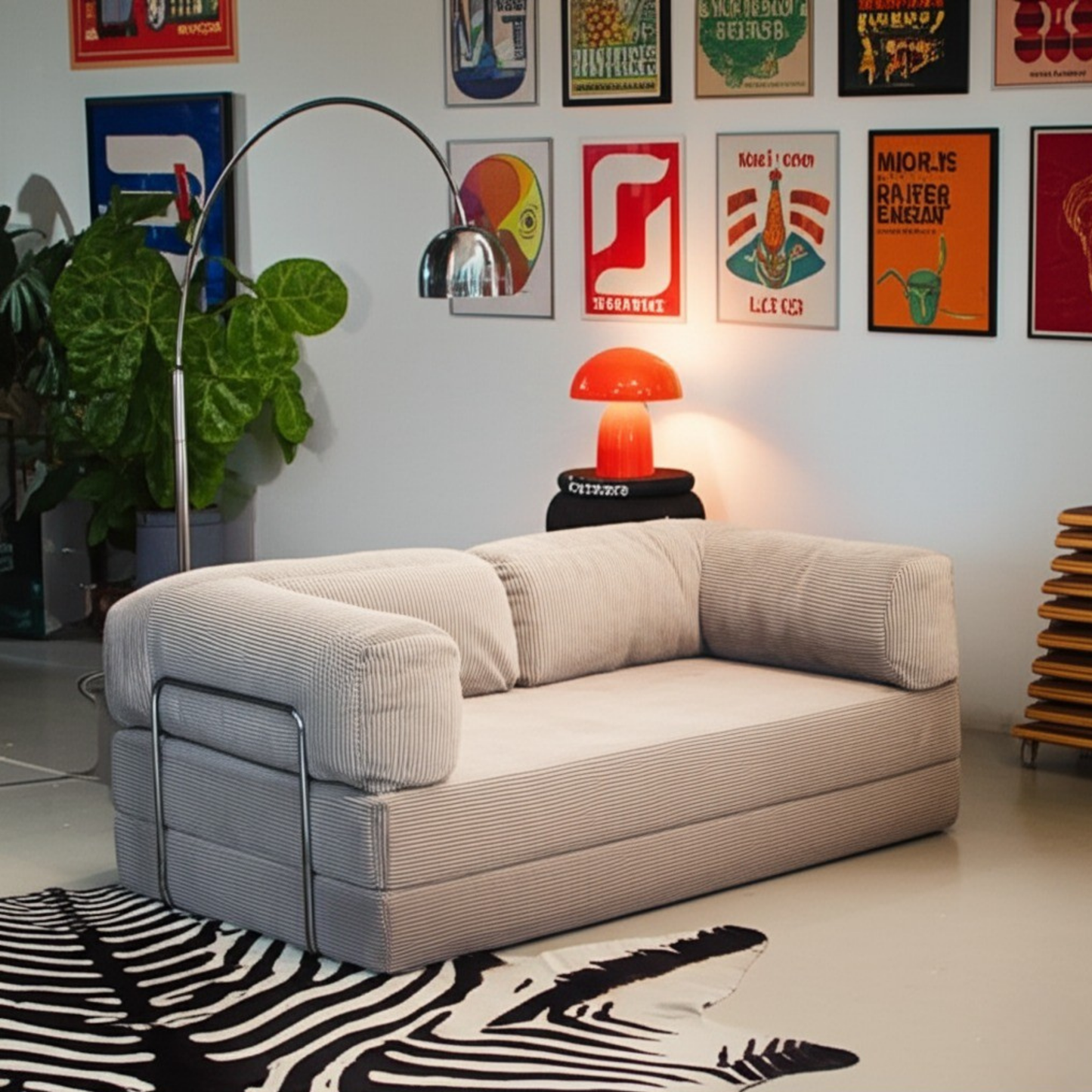 Olio Suede Modular Sofa