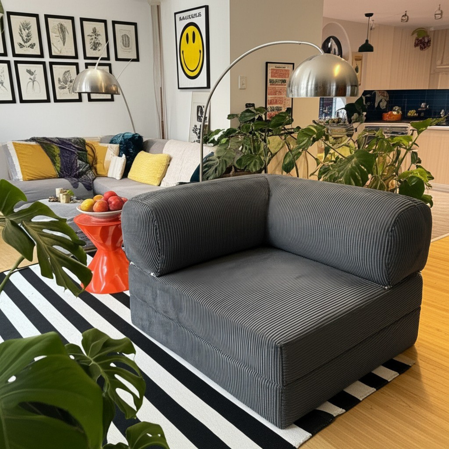 Flip One Antrachite Modular Armchair