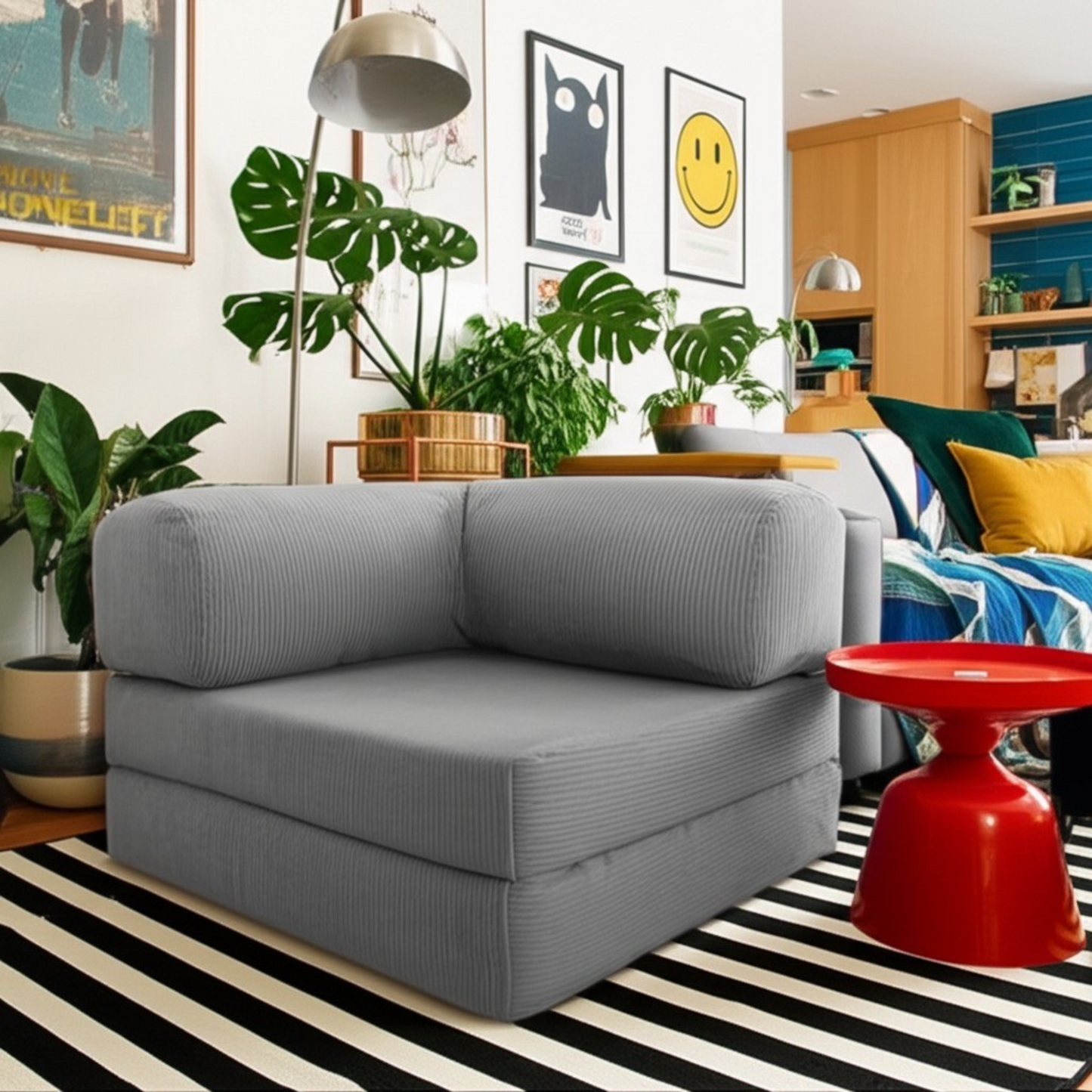 Flip One Grey Modular Armchair