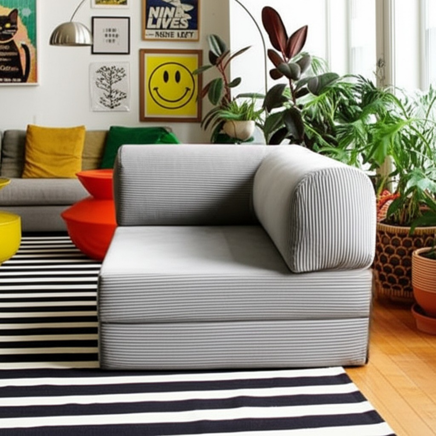 Flip One Grey Modular Armchair