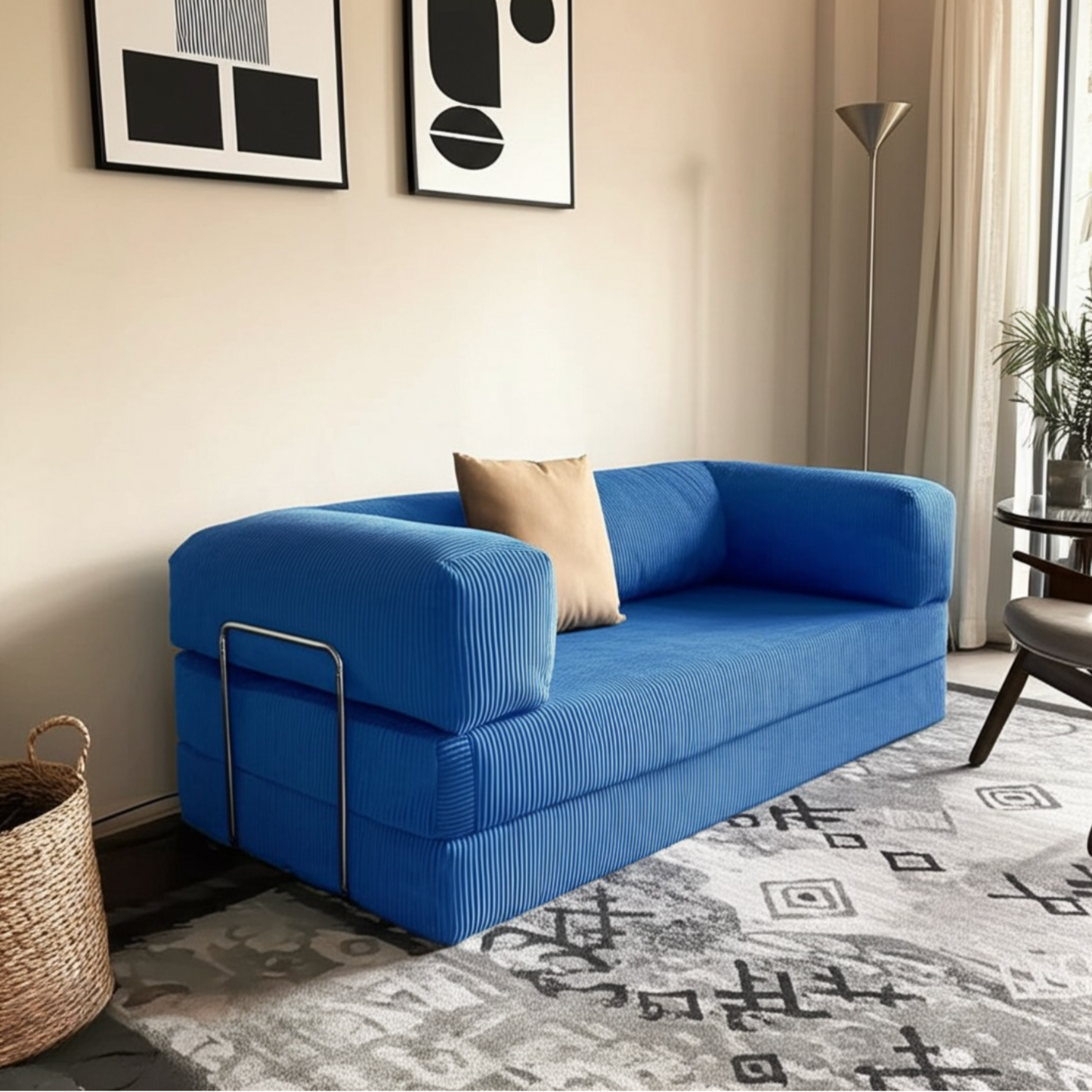 Olio Blue Modular Sofa