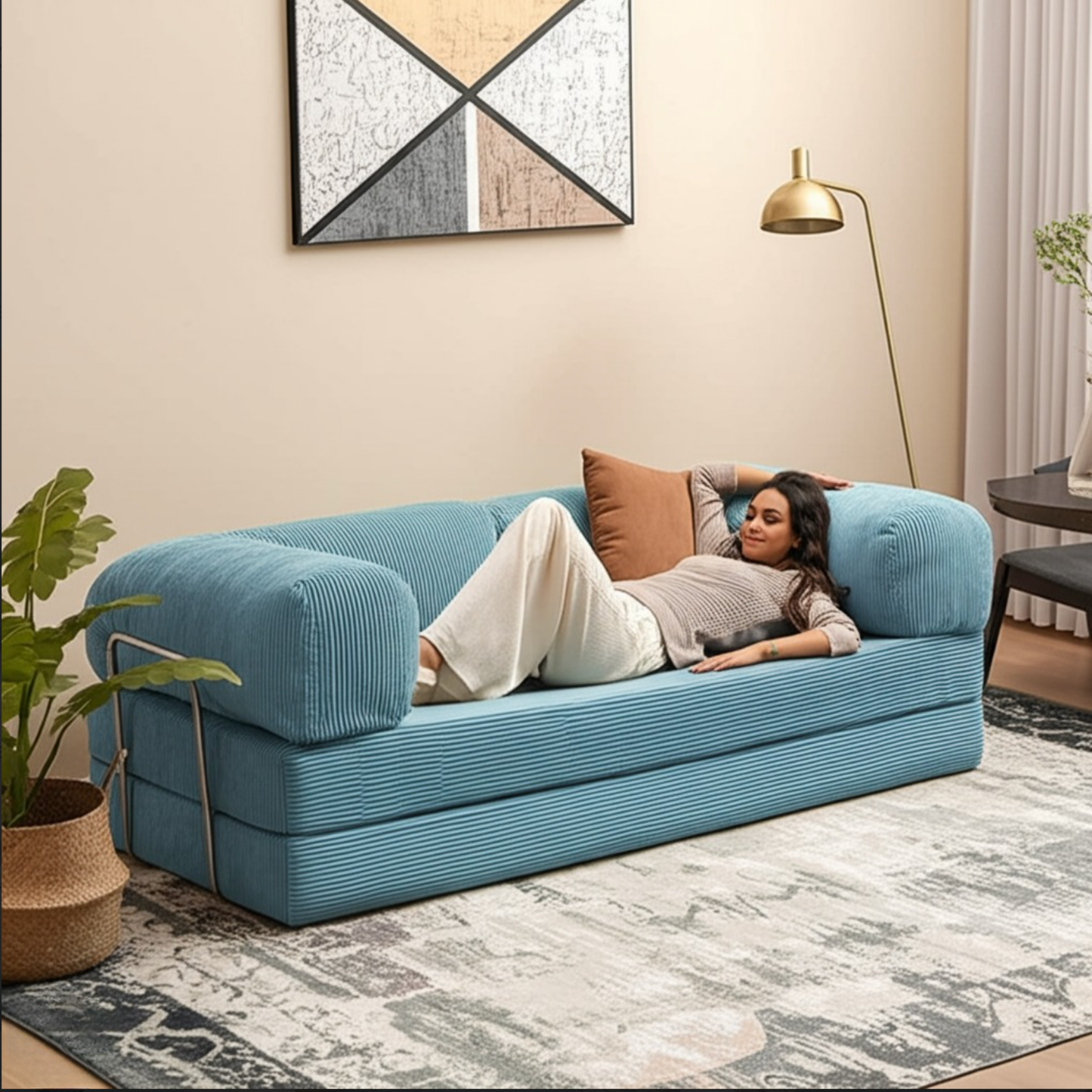 Olio Indigo Modular Sofa