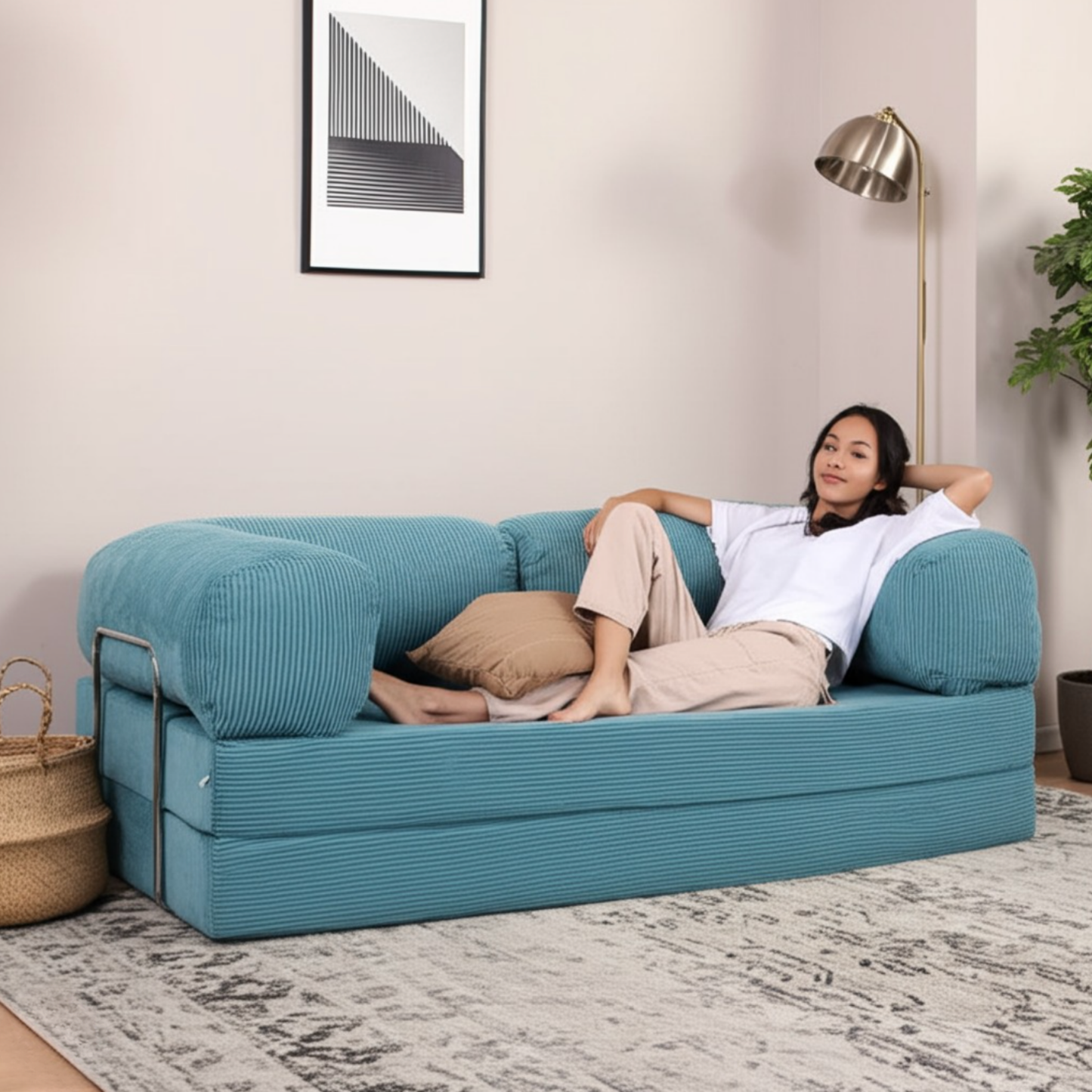 Olio Indigo Modular Sofa