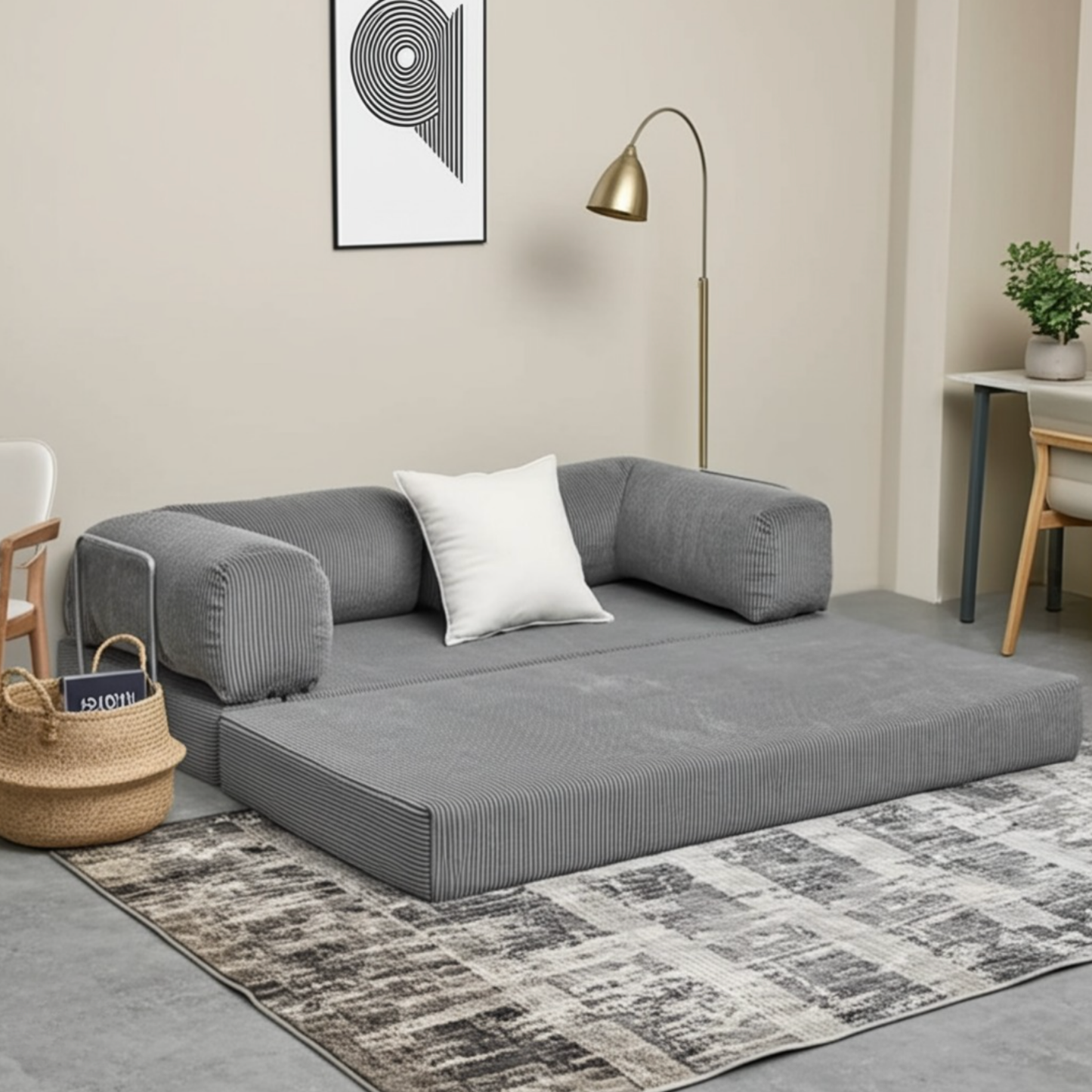 Olio Gray Modular Sofa
