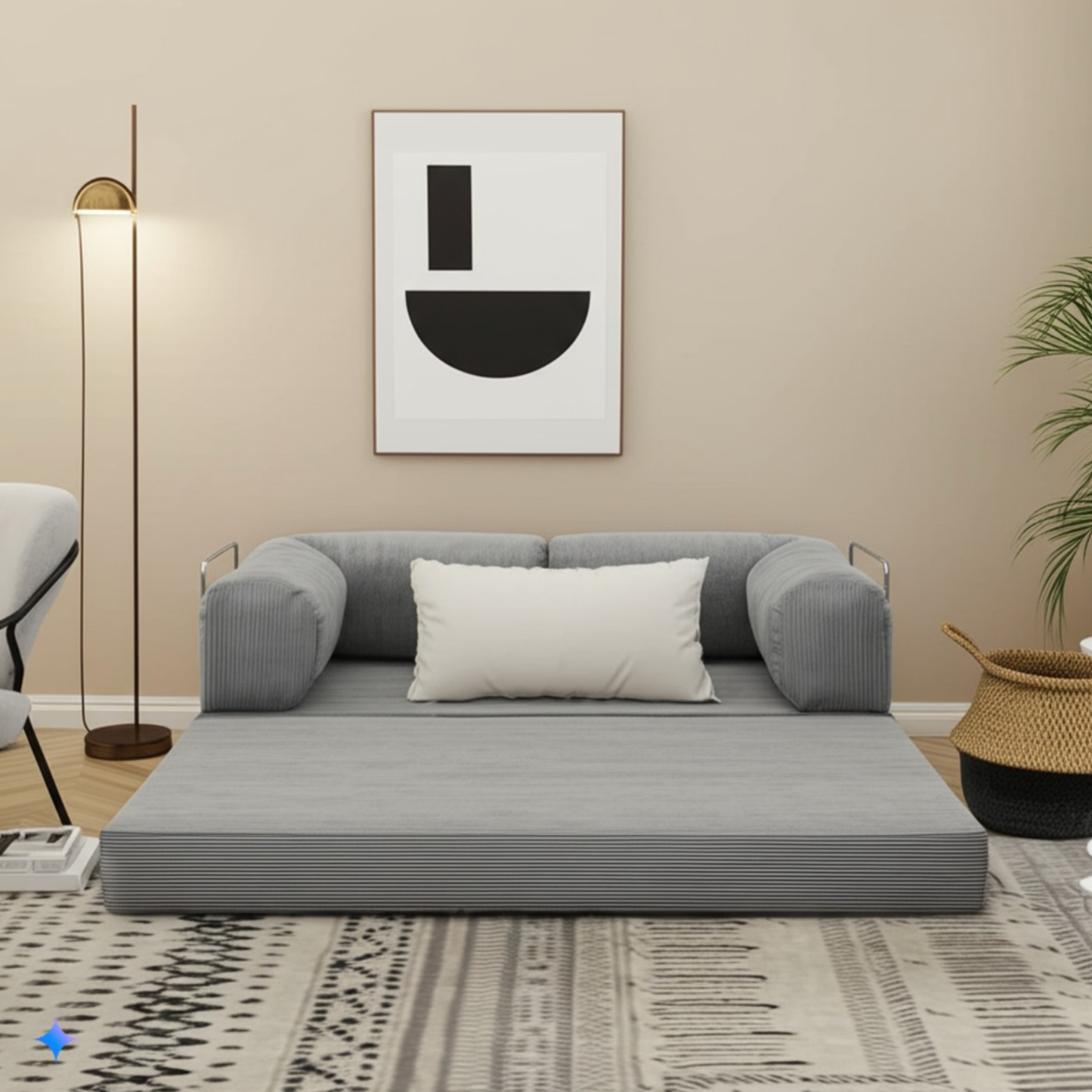 Olio Gray Modular Sofa