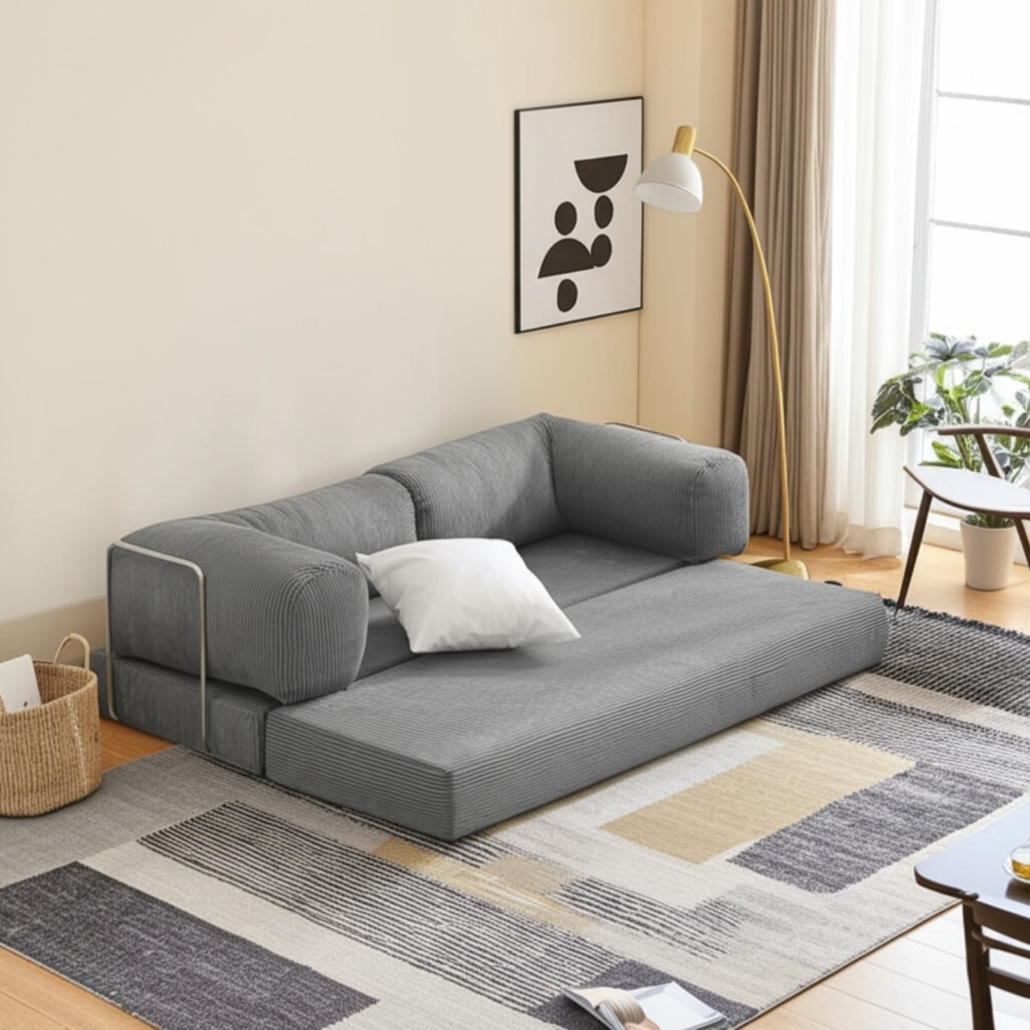 Olio Gray Modular Sofa