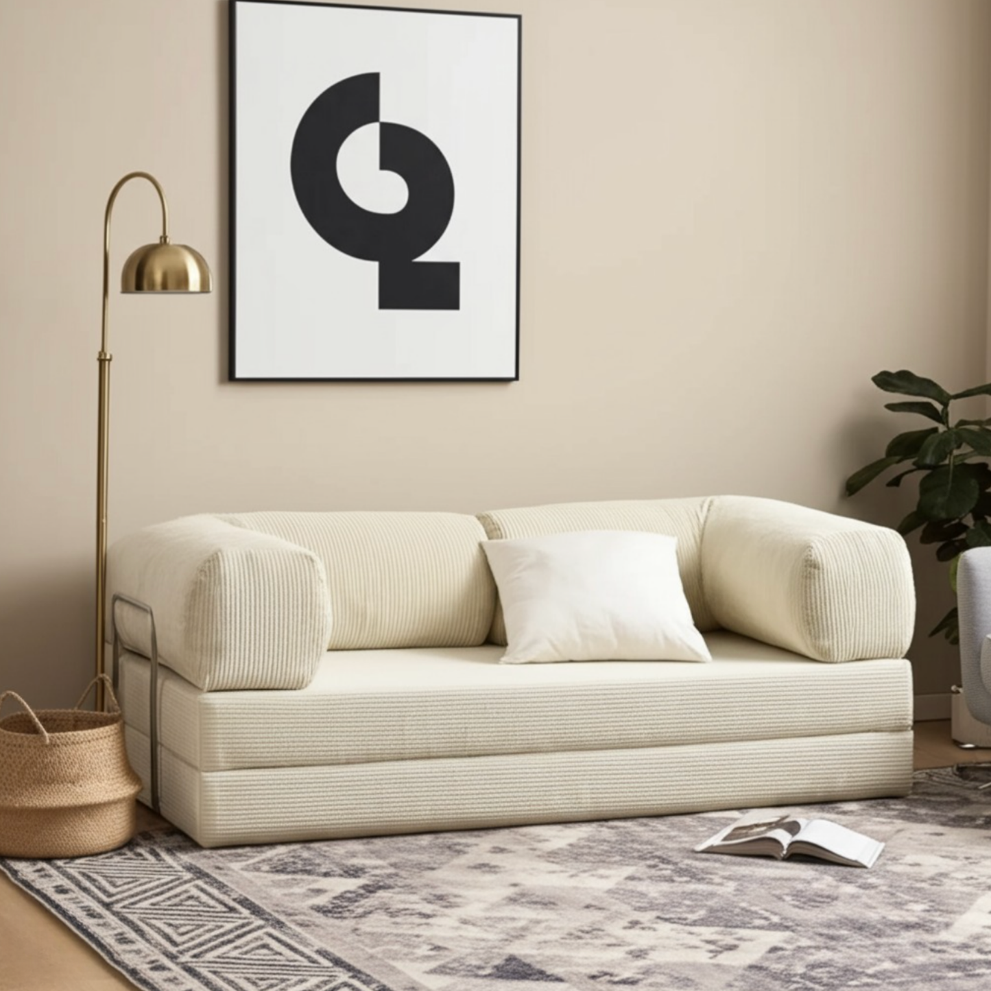 Olio Cream Modular Sofa