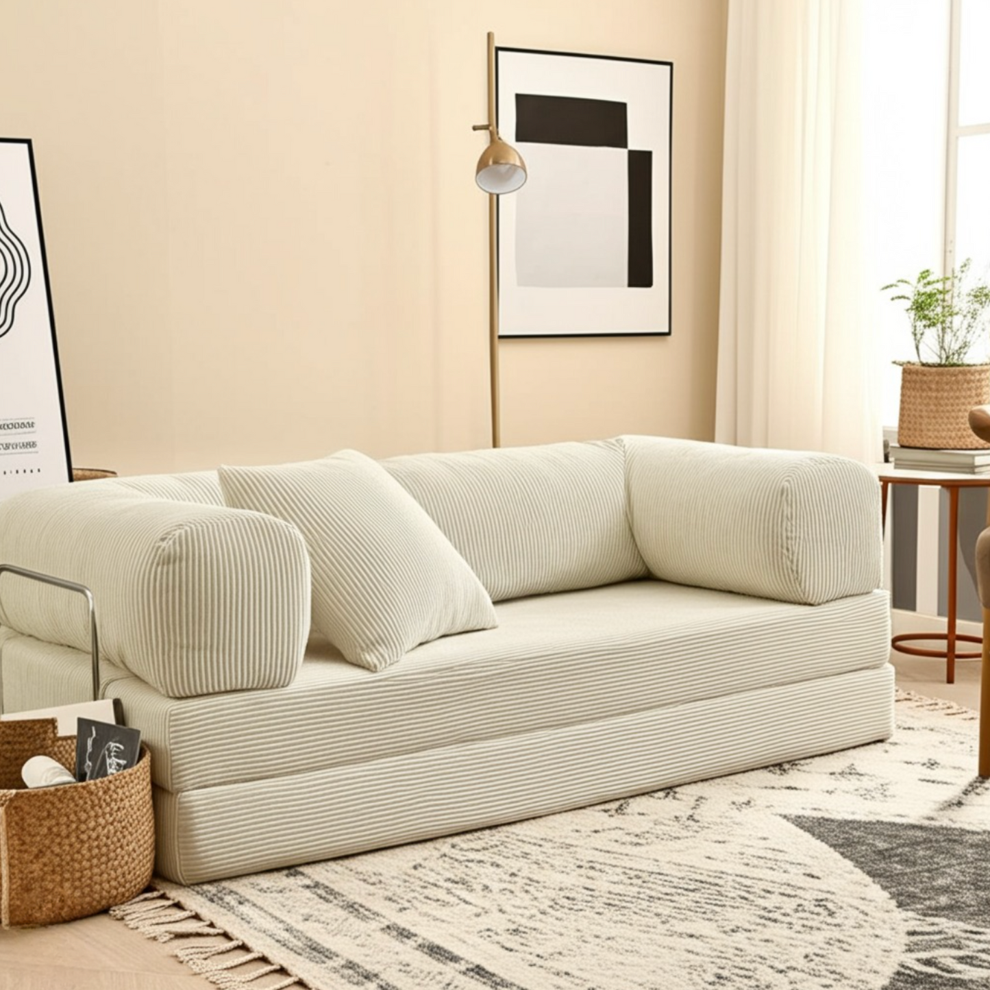 Olio Cream Modular Sofa