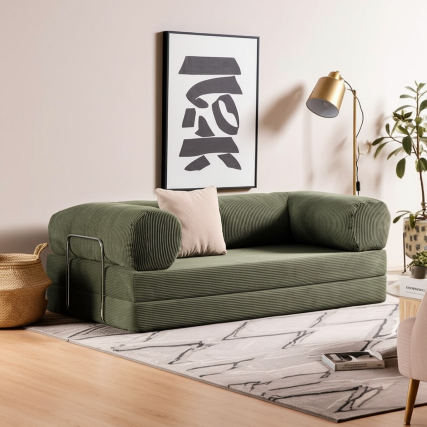 Olio Green Modular Sofa