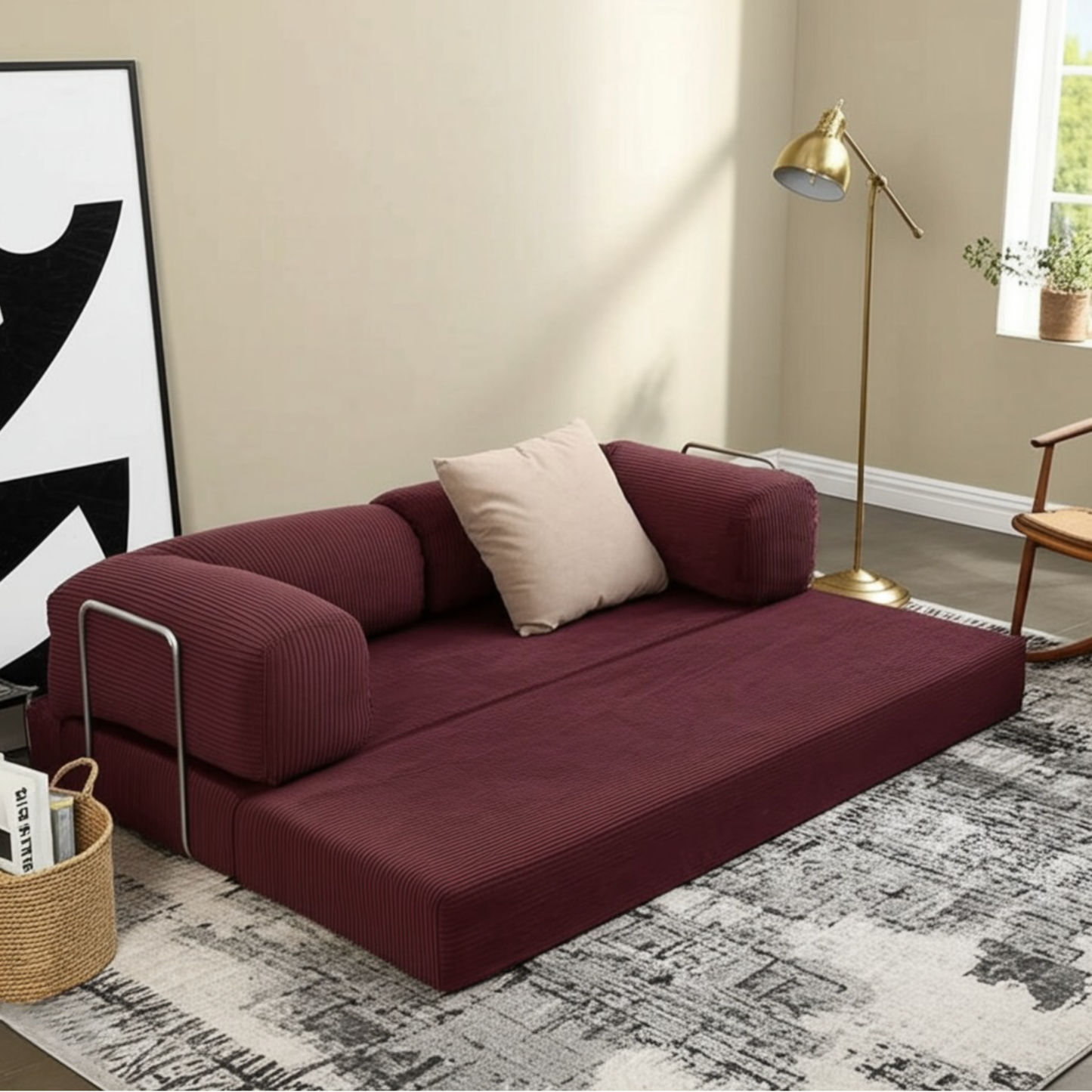 Olio Purple Modular Sofa