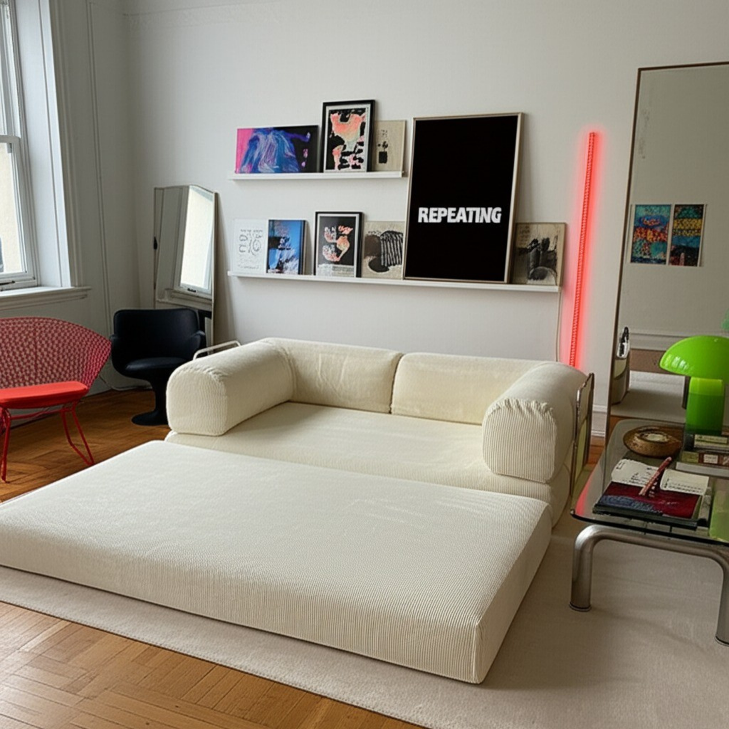 Olio Cream Modular Corner Sofa