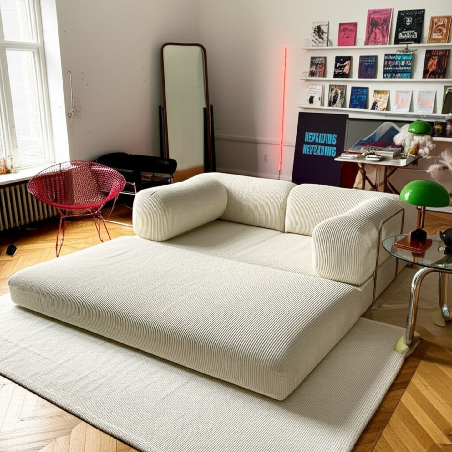 Olio Cream Modular Corner Sofa