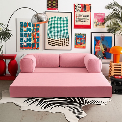 Olio Pink Modular Sofa