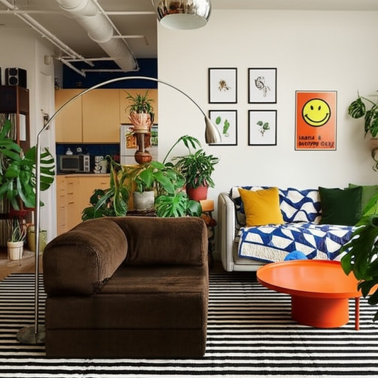 Flip One Brown Modular Armchair