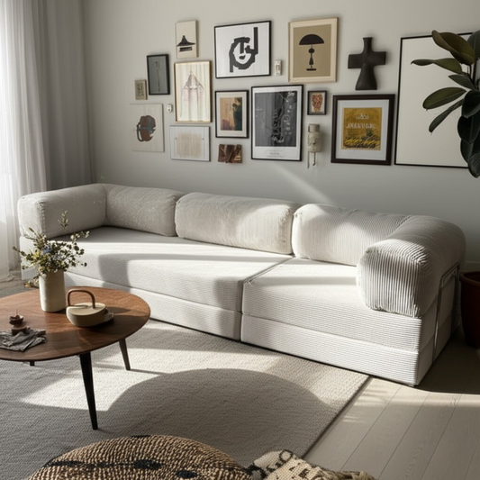 Olio XL Cream Modular Sofa