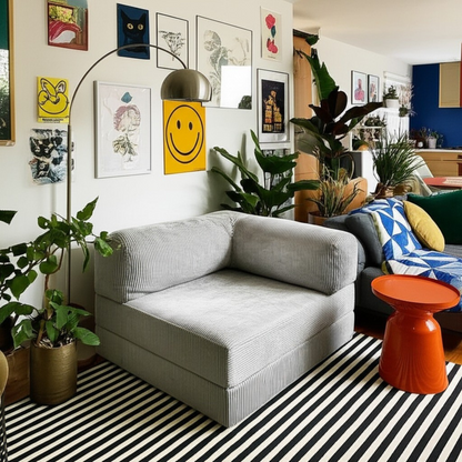 Flip One Grey Modular Armchair