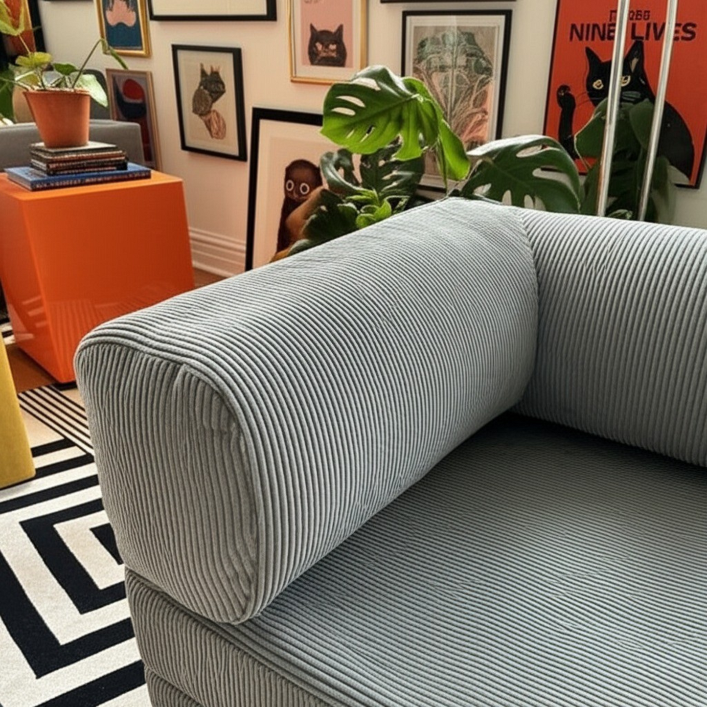 Flip One Grey Modular Armchair