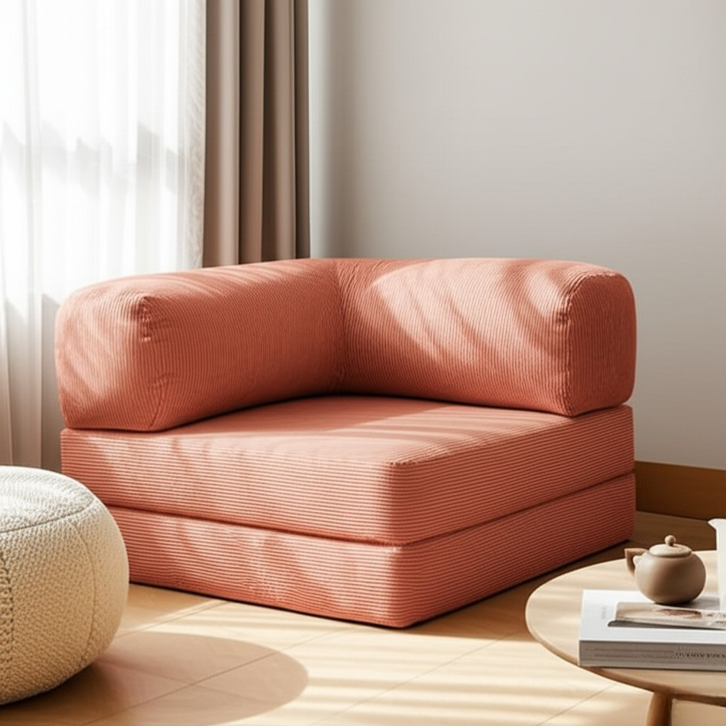Flip One Salmon Modular Armchair Dorehom.