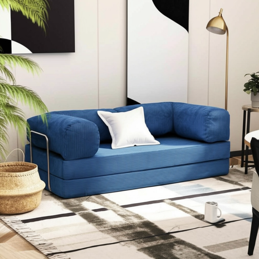 Olio Navy Blue Modular Sofa