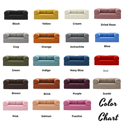 Olio Navy Blue Modular Sofa