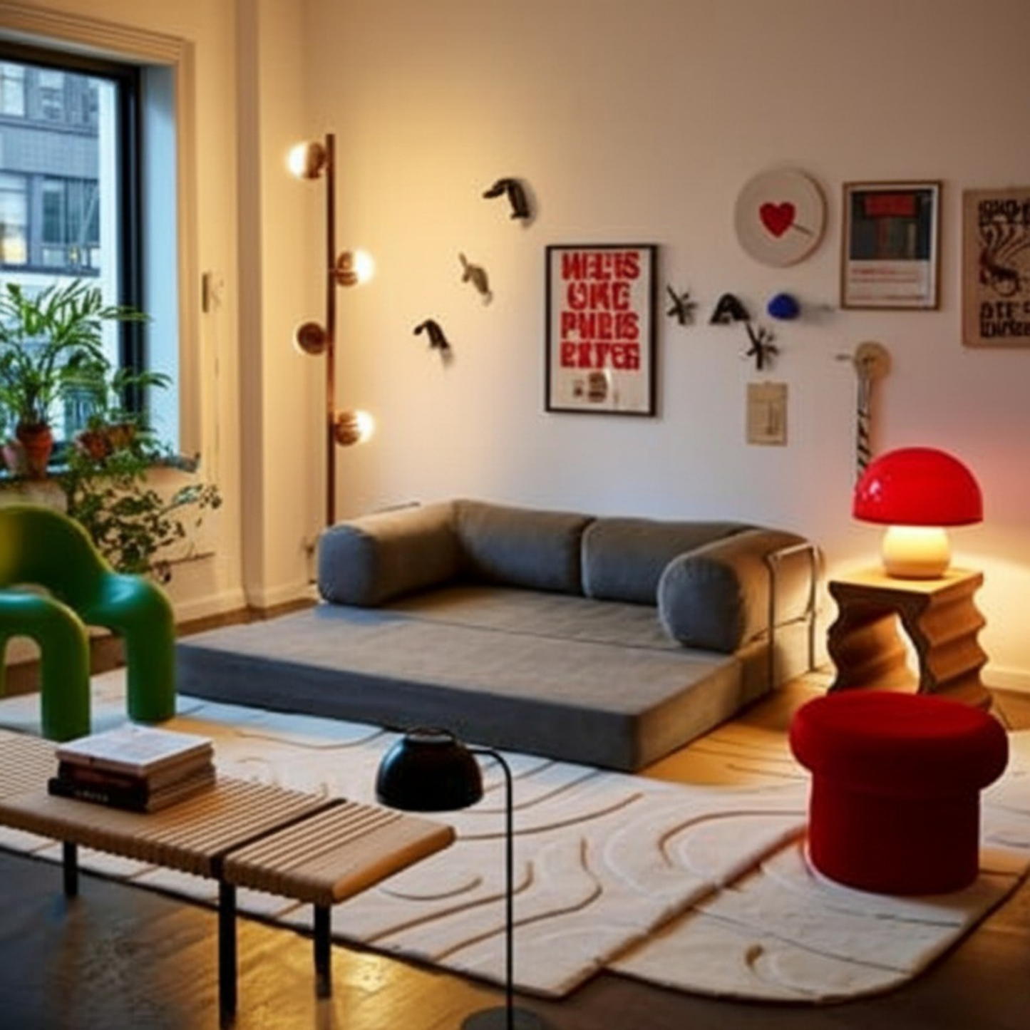 Olio Gray Modular Corner Sofa