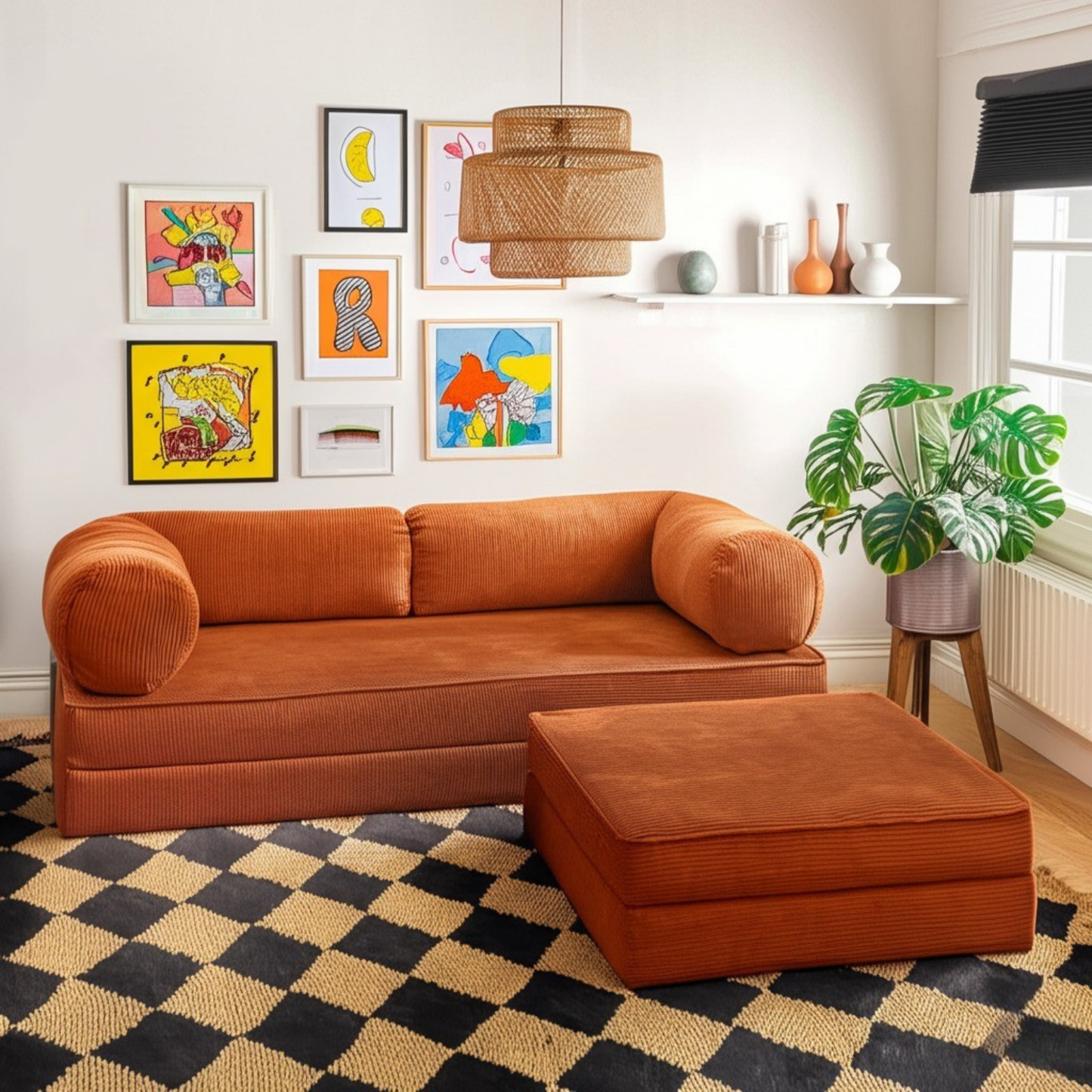 Olio Brick Modular Corner Sofa