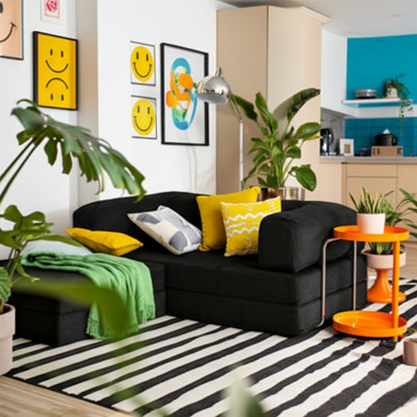 Olio Gray Modular Corner Sofa