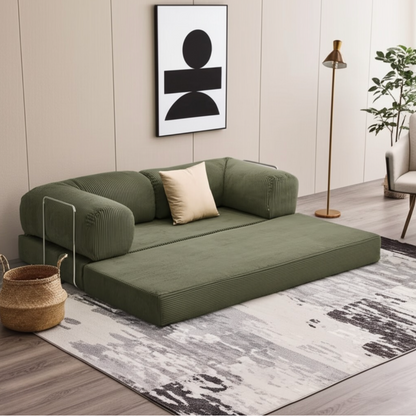 Olio Green Modular Sofa