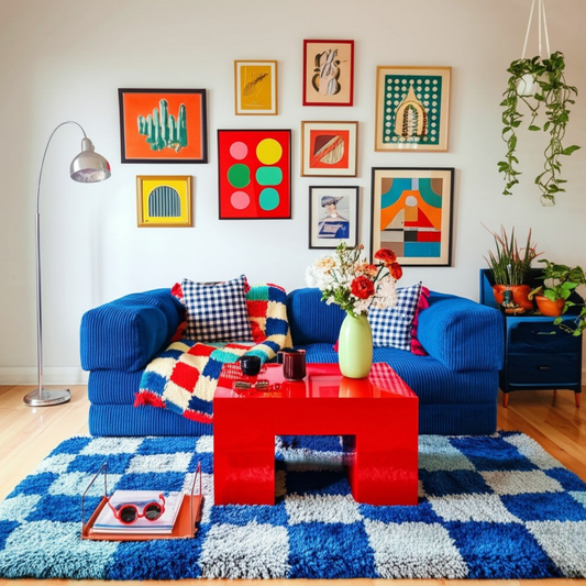 Olio Navy Blue Modular Sofa