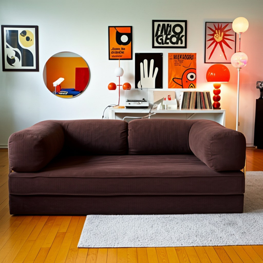Olio Brown Modular Sofa